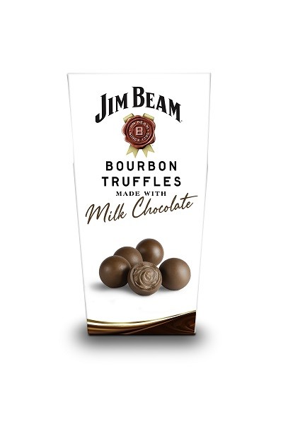 Jim Beam Twistwraps - Jim Beam whiskey ízesítésű trüffelkrémmel töltött csokoládé golyók